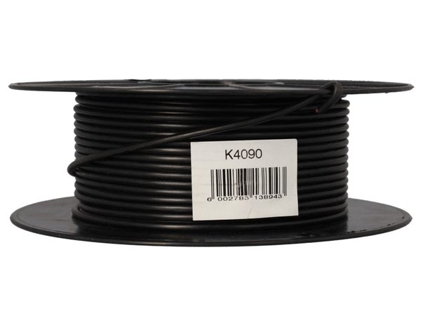 K4090 Flexicor 4mm Black Electrical Cable K4090