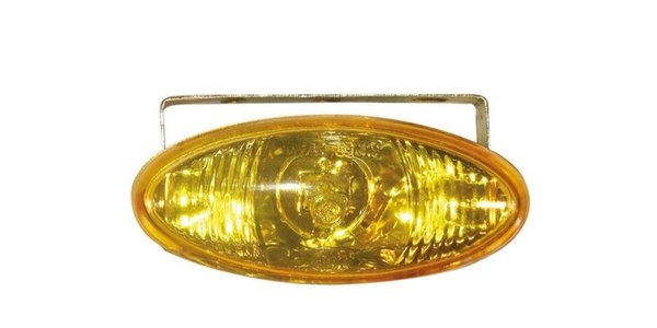 L-058YL Yellow Oval Lamp L-058YL