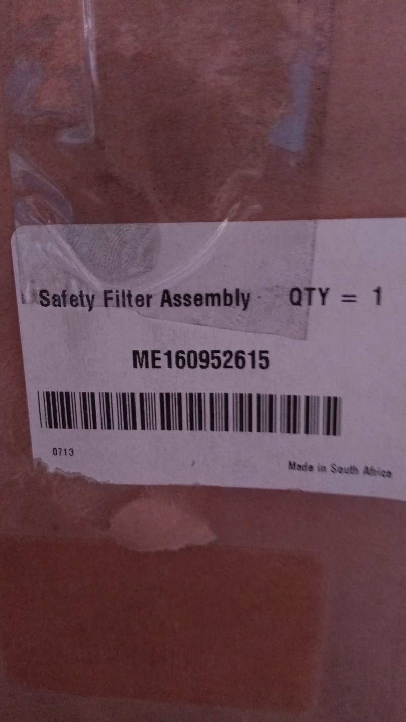 ME160952615 Filters - AIR FILTER