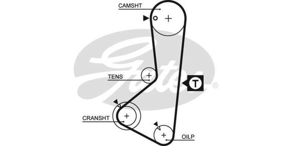 MIT120RFSD Timing Belt MIT120RFSD – fits Mitsubishi Tredia