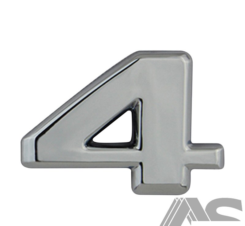 N-4 Autogear Chrome Number 4 N-4