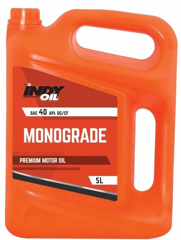OIL-00099 Indy Mongrade SAE40 5L OIL-00099