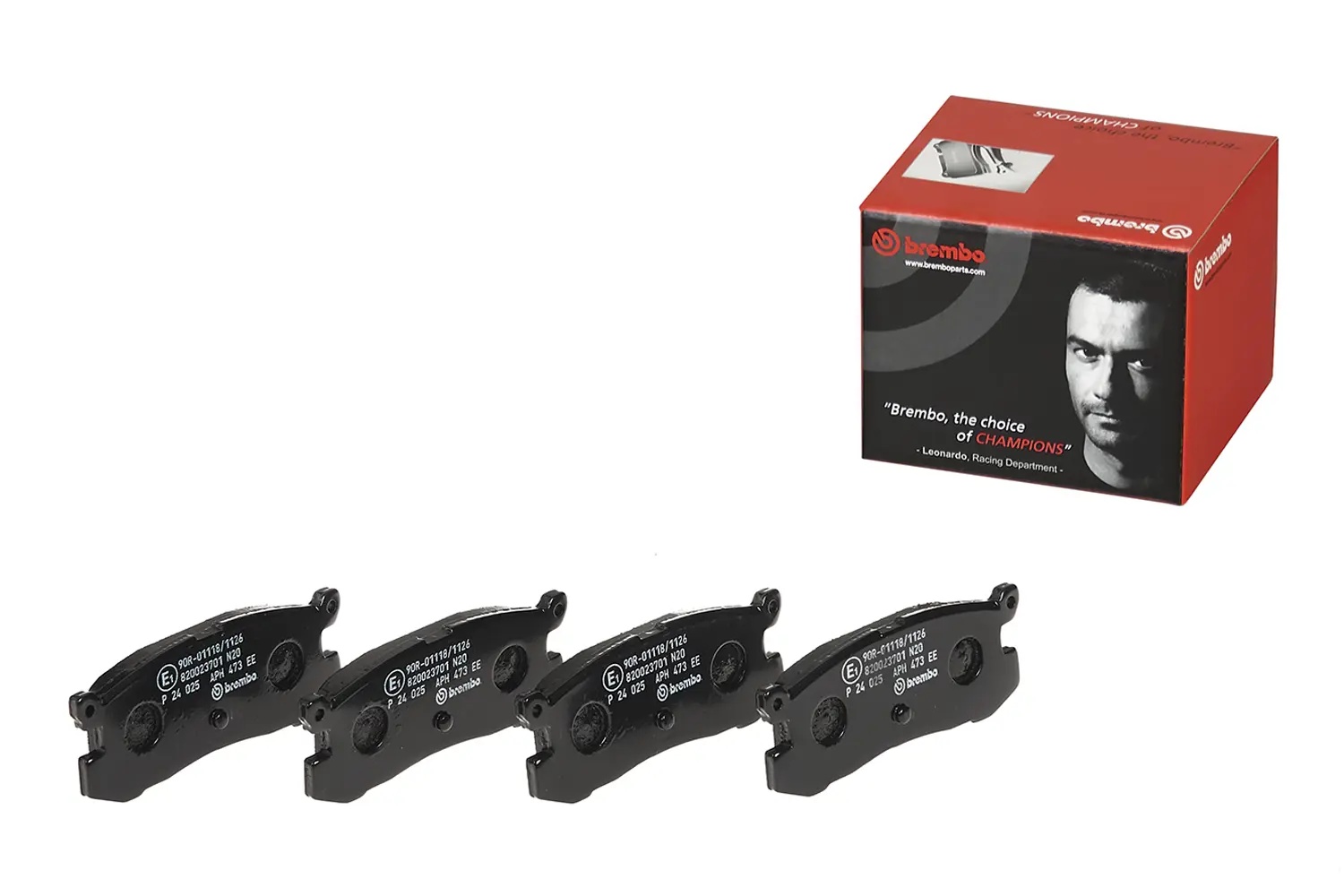 P24025 Disc Pads Rear - Ford Probe 1988-1993 & others - Brembo P24025