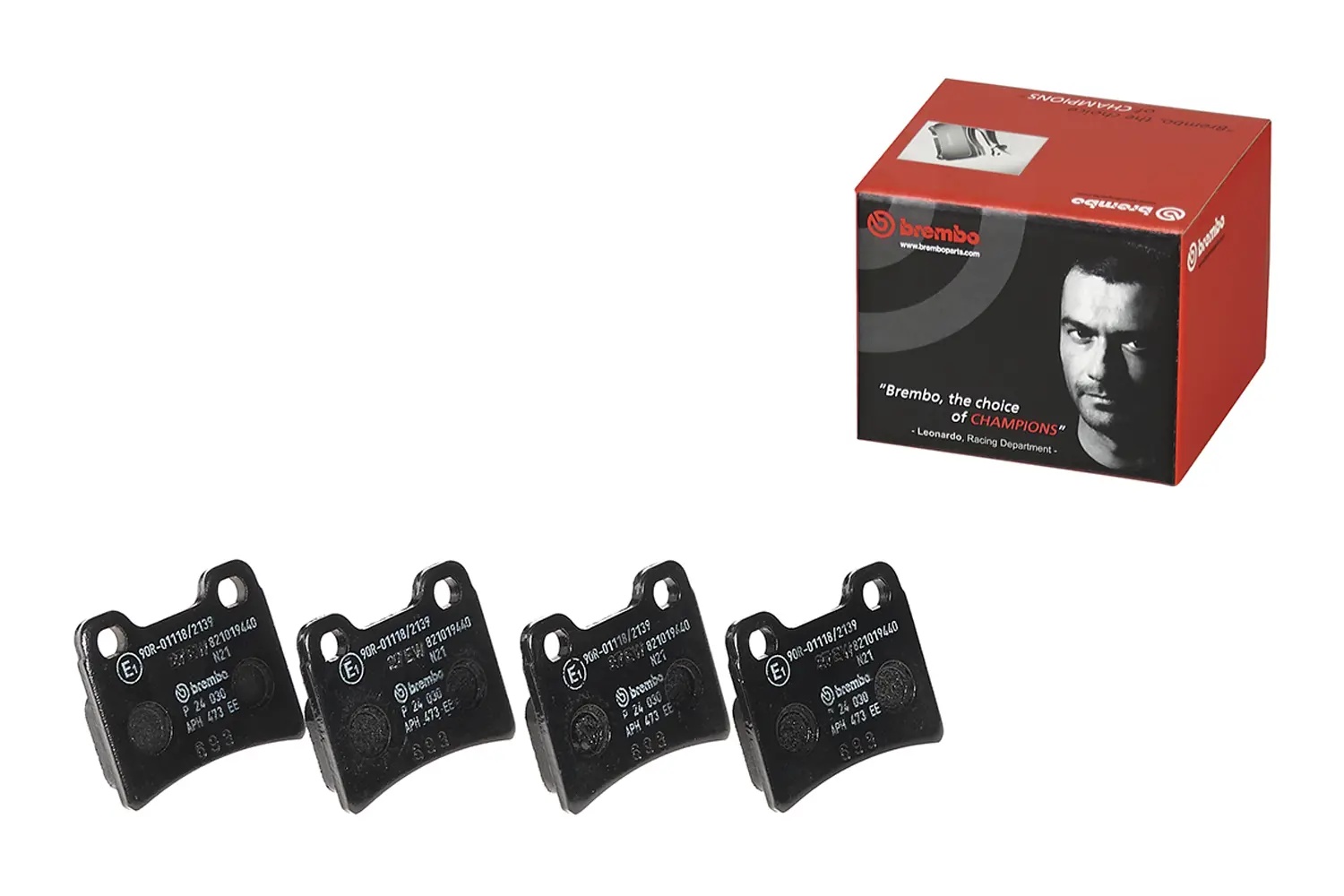 P24030 Disc Pads Rear - Ford Escort 1990-2000 & others - Brembo P24030