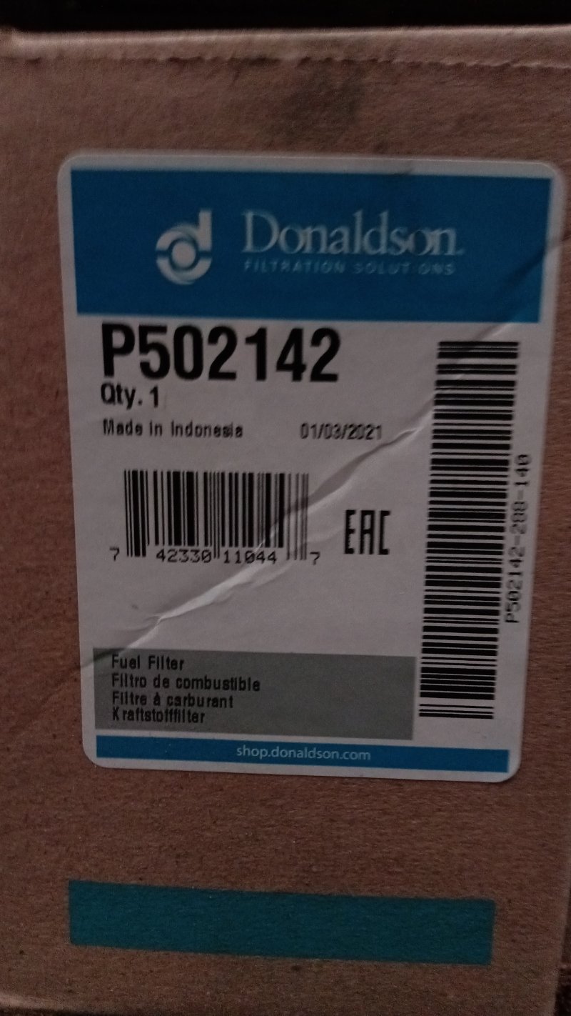 P502142 Donaldson Fuel Water Seper P502142