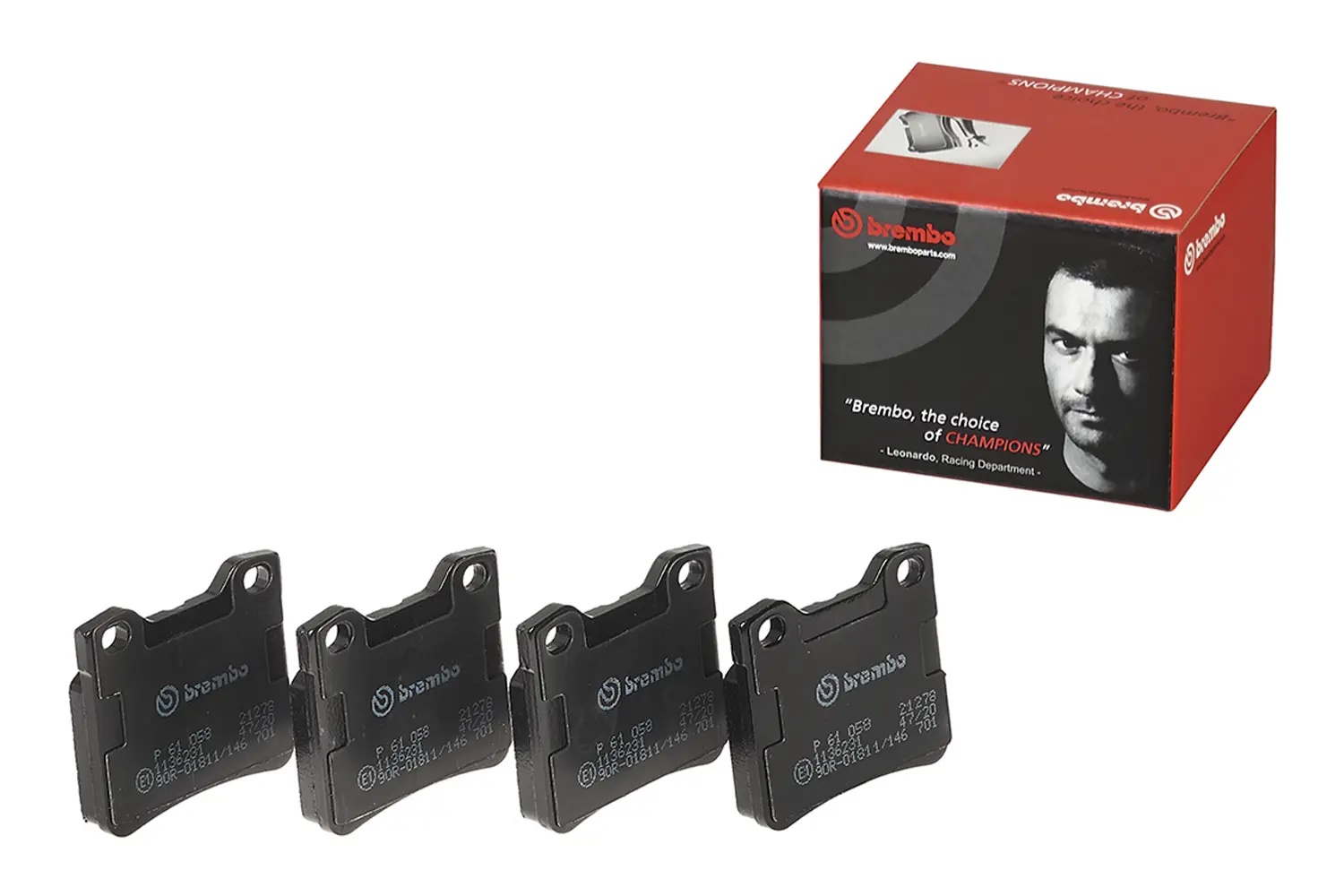 P61058 Brembo Disc Pad P61058 – fits Peugeot 406