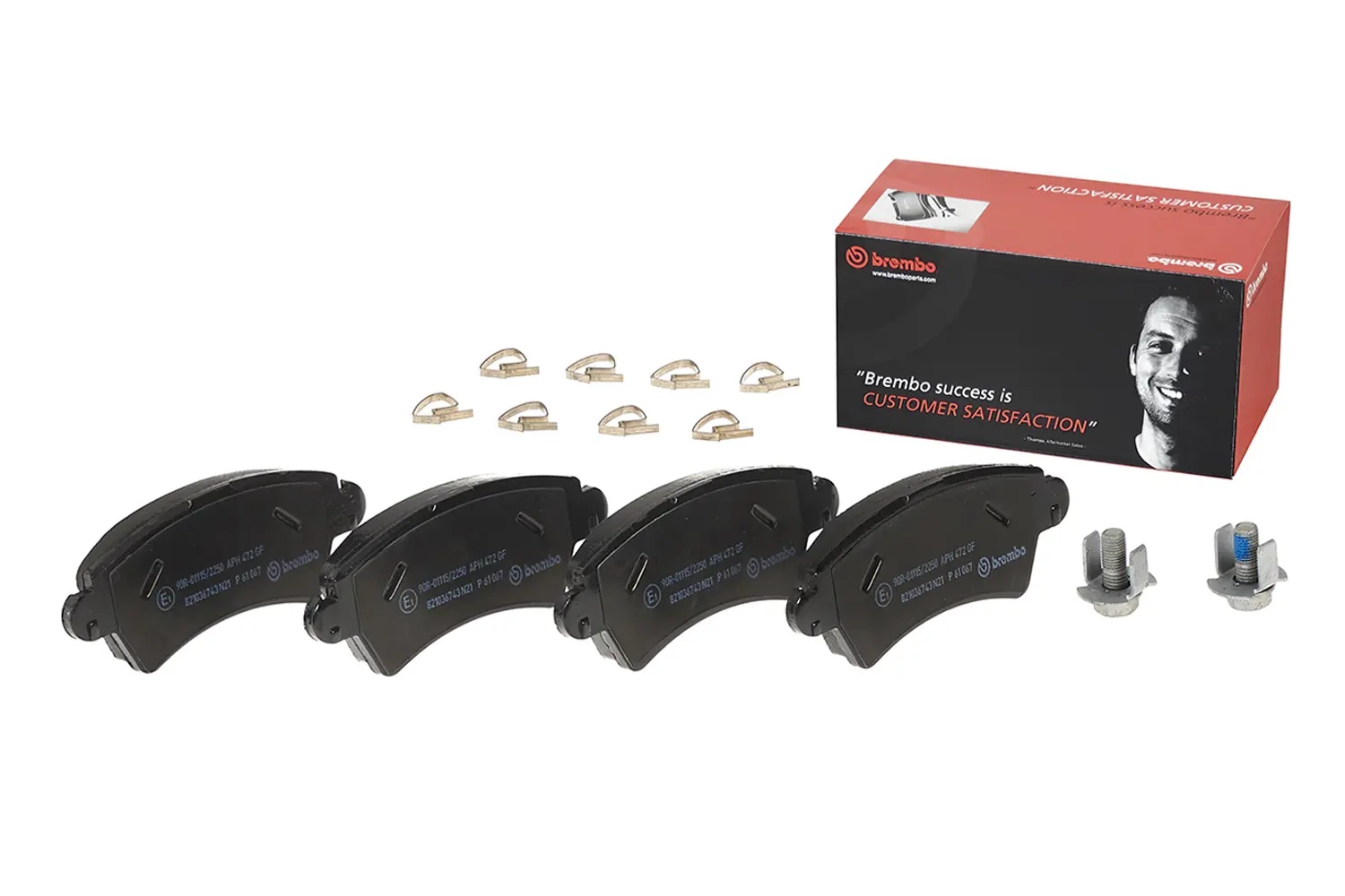 P61067 Brembo Disc Pad P61067 – fits Peugeot 206