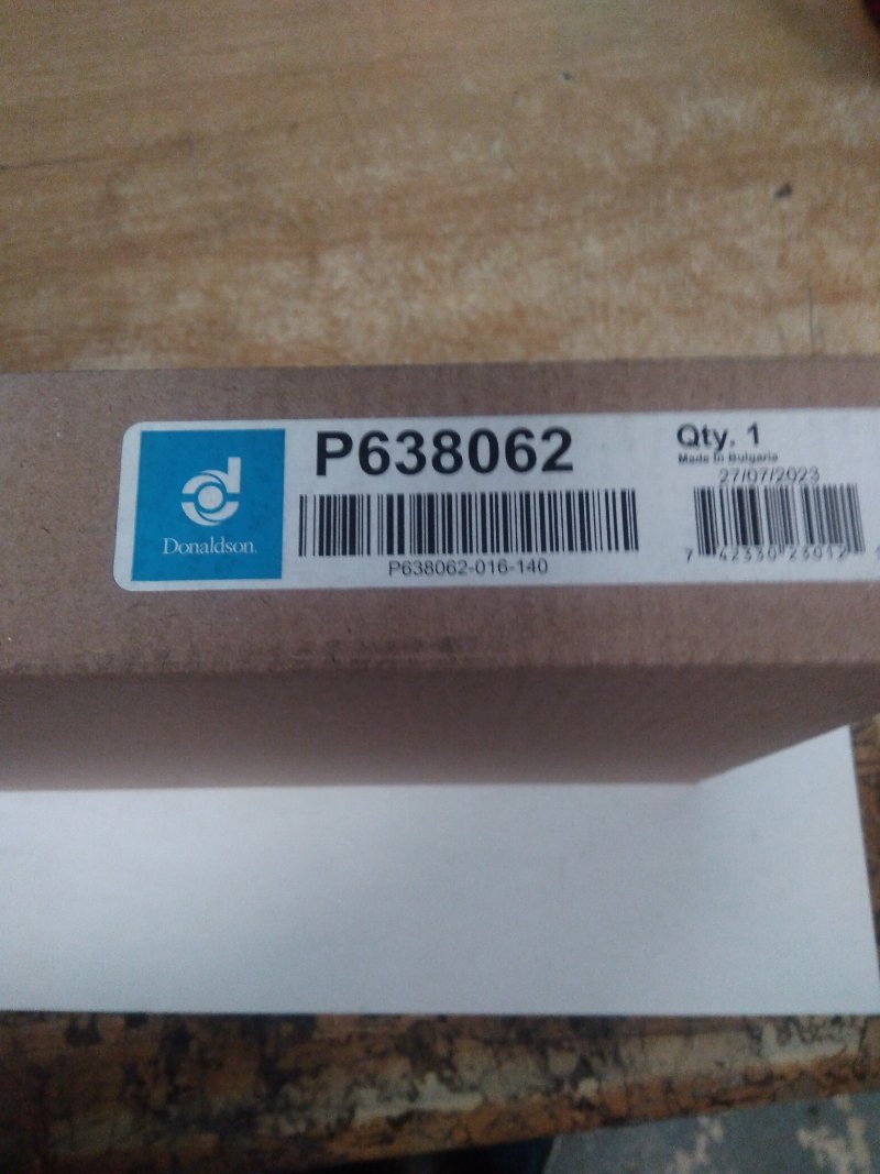 P638062 Donaldson Panel Filter Rect P638062