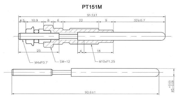 PT151 HKT Glow Plug PT151 – fits Toyota Hilux