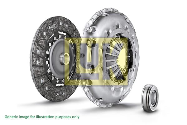 R398MK LuK Clutch Kit 230mm R398MK – fits VW Polo