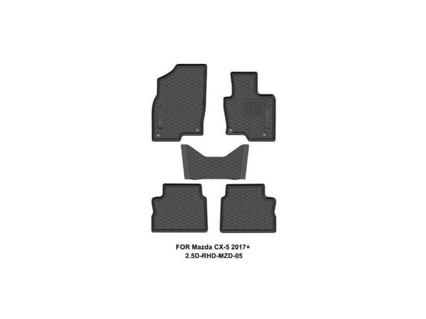 RMM02 Mazda CX-5 2017+ Rubber Car Mats RMM02