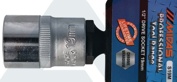 S19M Socket 19mm 1/ S19M