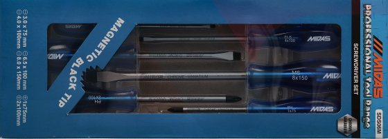 SDS06M Midas Screwdriver 6PC SDS06M