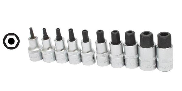 T33068 Amprosa 8mm Hex Bit Socket T33068