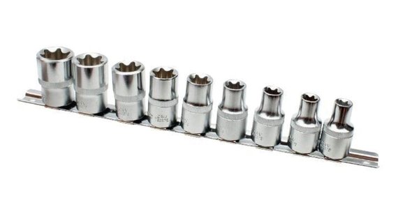 T33209 Ampro 9PC 1/2 Drive Exter T33209
