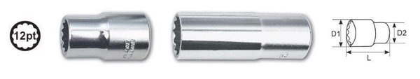T335565 Amprosa Deep Socket 15mm T335565