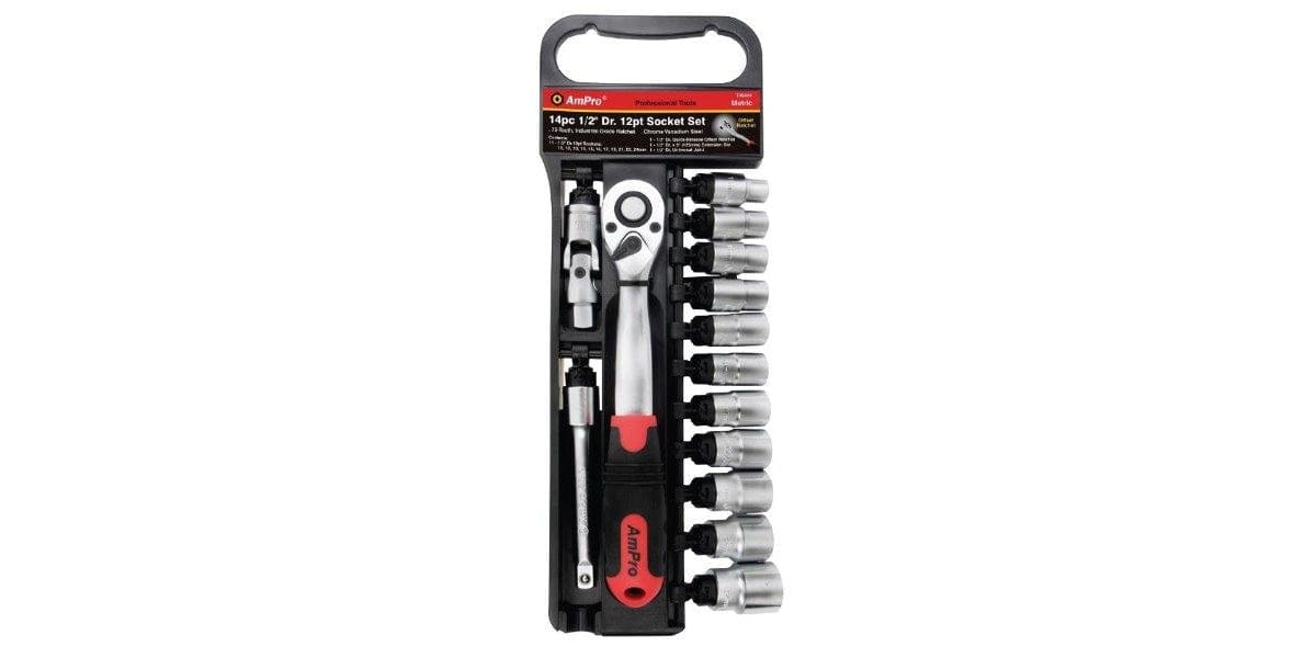 T45444 Amprosa 14PC 1/2 Drive 12PT S T45444