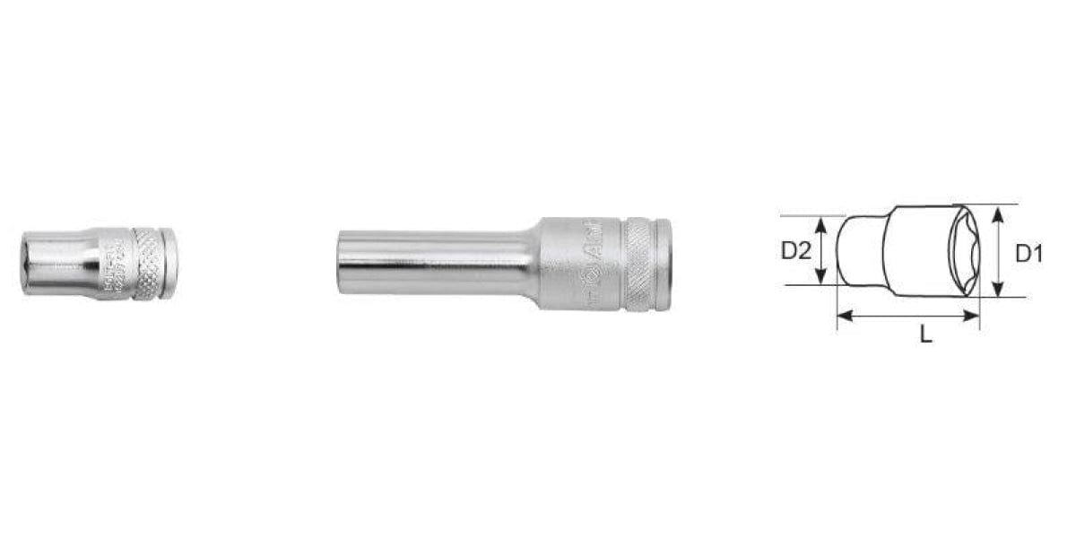 T52201 Amprosa 1/4 Drive Socket 4mm T52201