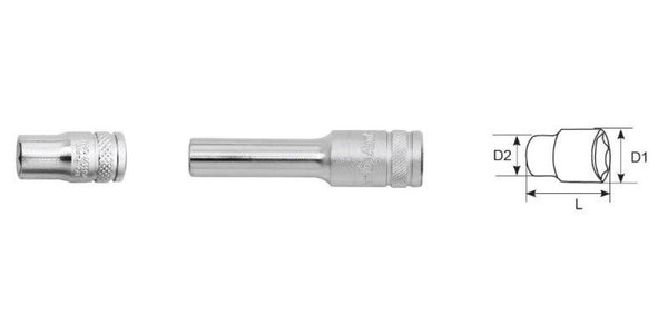 T52316 Amprosa 3/8 Drive Socket 16mm T52316