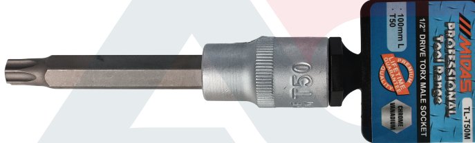 TL-T50M Midas Torx Socket T5 TL-T50M