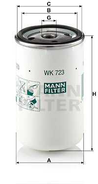 WK723 BHBW Spin-On Fuel WK723