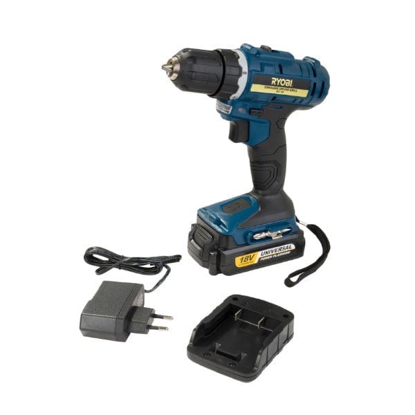 XD-180 Ryobi 18V Cordless Drill Kit XD-180